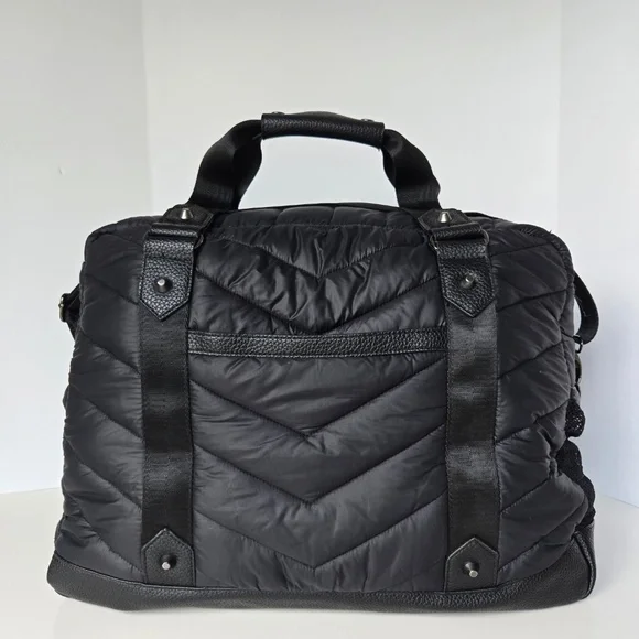 CYNTHIA ROWLEY Large Duffle Weekender Overnight Bag Detachable Strap - Picture 2 of 16